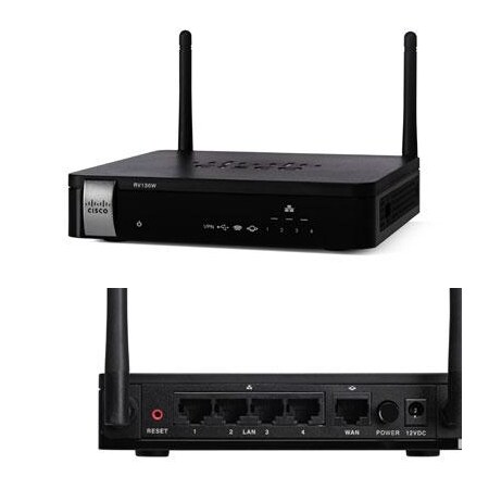 Cisco Refresh RV130W Wireless-N Multifunction VPN Router RV130W-A-K9-NA-RF Remanufactured